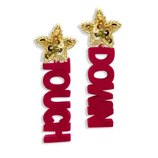 Touch Down Earrings #ACE-896STR-TD24-BLK