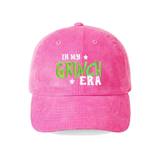 In my Grinch Era Corduroy Cap #M193VL-CORD-GERA
