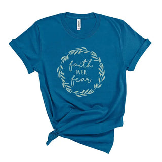 Faith over Fear T-Shirt #HPTS-BLKLG-FOF