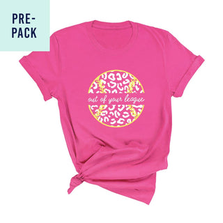 Out of Your League Hot Pink T-Shirt 9 pc Set #PACK-PK-LEAG24