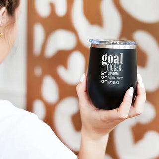 Goal Digger Black Tumbler #TWB12-GOALD-BLK