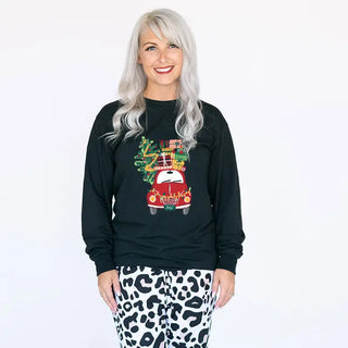 Christmas Delivery Long Sleeve Shirt #HPLS-BLKLG-CHRIST