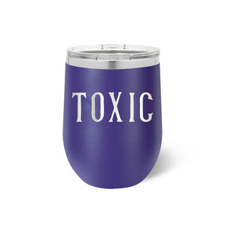 Toxic Purple 12oz Wine Tumbler #TWB12-TOX23-PUR