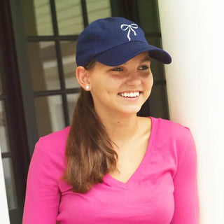 Bow Embroidered Cap #M190VL-BOW