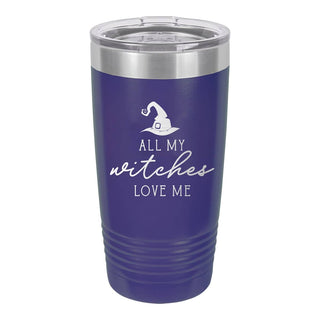All My Witches Purple 20oz Tumbler #TWB20-WITCH-PUR