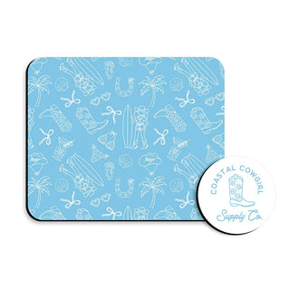 Coastal Cowgirl Supply Desk Set #SDESK-COASTALCG-SUP