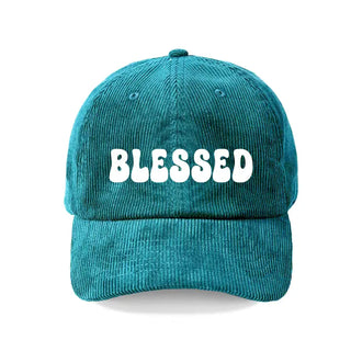 Blessed Corduroy Cap #M193VL-CORD-BLESS