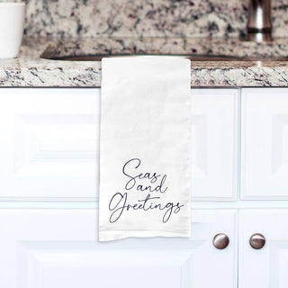 Seas and Greetings Hand Towel #HPHT-GREET