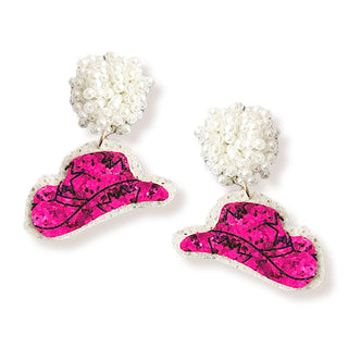 Shania Hat Earrings #VLJE309-GD