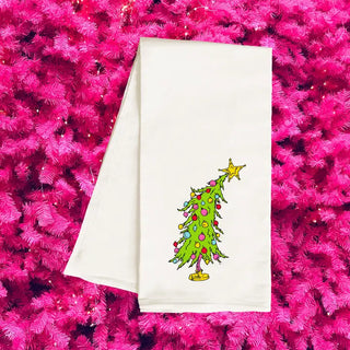 Grinchy Tree Hand Towel #HPHT-HTGTREE