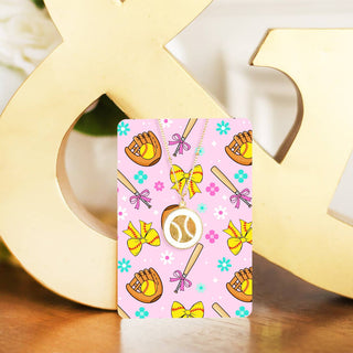 Softball Keepsake Card #VLJC-2638BB-SBALL25