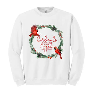 Angels are Near Cardinal Sweatshirt #HPSW-ANG23