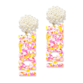 Groovy Teach Earrings #ACE-491PRL-TEACH24-GRV
