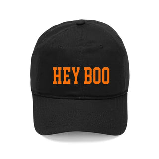 Hey Boo Black Cap #M190VL-BLK-BOO23