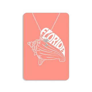 Florida Conch Keepsake Card #VLJC-1354SV-FLCONCH