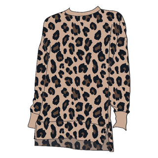 Wild Side Leopard Kenzie Pullover MA80VL-LPRD