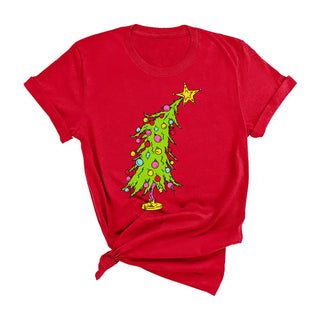 Grinchy Tree T-Shirt #HPTS-BLKLG-GTREE
