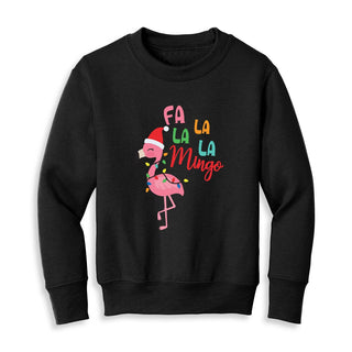 Fa La La Mingo Kid's Sweatshirt #HPSW-KDBLKMED-KDMINGO