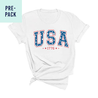 Star USA White T-Shirt 9 pc Set #PACK-WHT-STRUSA24