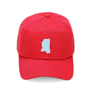 Mississippi Ole Miss Red Cap #M190VL-RED-MS