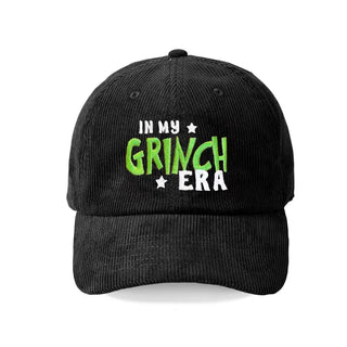 In my Grinch Era Corduroy Cap #M193VL-CORD-GERA