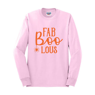 Fab-Boo-Lous Light Pink Long Sleeve Shirt #HPLS-LTPKLG-ORGFAB