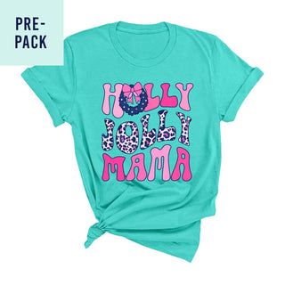 Holly Jolly Mama Mint T-Shirt 9 pc Set #PACK-HMINT-HJM