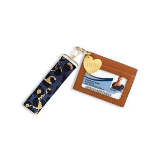 Gold Mom Heart Camel Wallet #LP-209CAM-NYLPRD-GDMH