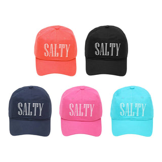 Salty Embroidered Cap #M190VL-AQ-SALTY24