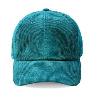 Corduroy Cap #M193VL-BLKCORD