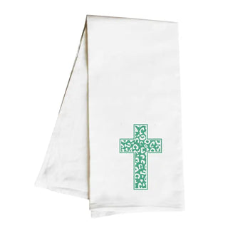 Leopard Cross Hand Towel #HPHT-LPRDCRS