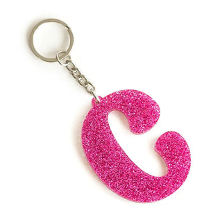 All That Glitters Single Initial Keychain 14 pc Set #LPACK-ACK-GLT24-SI