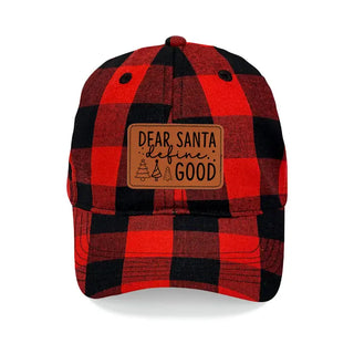 Define Good Red Buffalo Check Cap #L190-RDCHK-P102-GOOD23