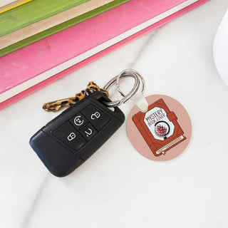 Mystery Book Lover Keychain #SKC-RD-MYSBOOK
