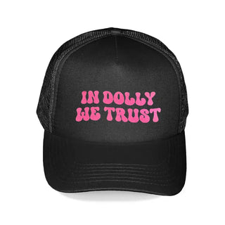 In Dolly We Trust Trucker Hat #M197VL-DOL