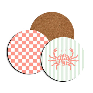 Stay Salty Coaster 4 pc Set #SHRC-STAYSALT