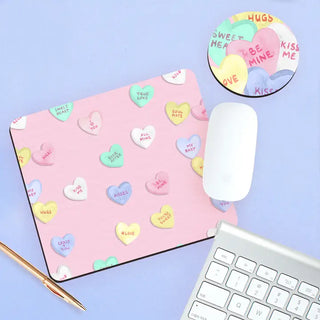Candy Hearts Desk Set #SDESK-NCHRT-CANDY