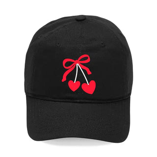 Cherry Hearts Cap #M190VL-CHRY