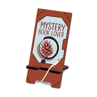 Mystery Book Lover Phone Stand #SPS-MYSBOOK