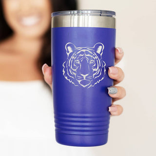 Tiger 20oz Tumbler #TWB20-TIGER-WHT