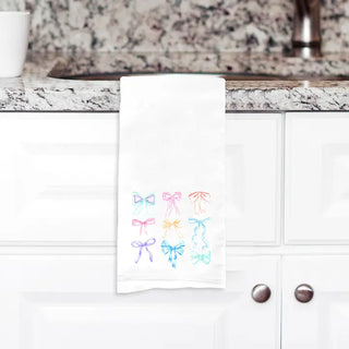 Darling Bow Hand Towel #HPHT-HTDARBOW