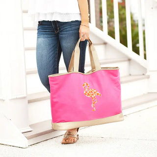 Flamingo Cabana Tote #HP732-SMITFLAM23