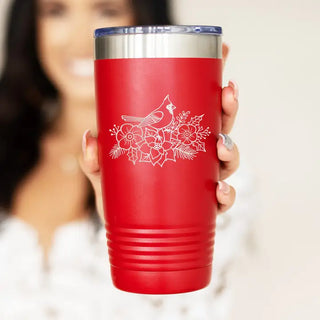 Cardinal Red 20oz Insulated Tumbler #TWB20-CARD-RED