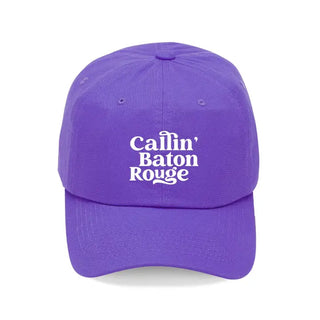 Callin' Baton Rouge Louisiana Cap #M190VL-PUR-CBR