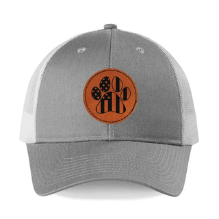 Flag Paw Patch Snapback #L112-GRYWHT-P302-FLAGPAW