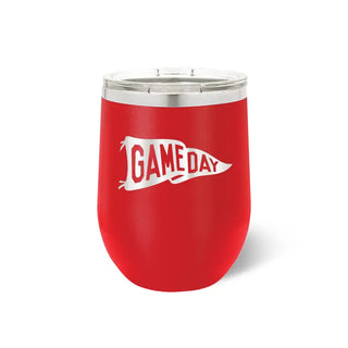 Game Day Pennant Tumbler 12oz Insulated Team Spirit Cup #TWB12-GDPEN