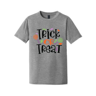 Trick or Treat Kid's T-Shirt #HPTS-KDGREYMED-TREAT