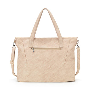 Tan Audrey Purse with Accent Crossbody Strap #PACK-851TAN-109