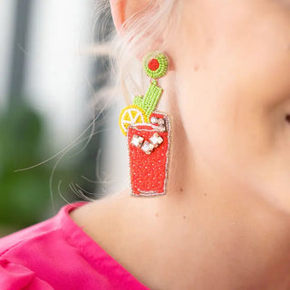 Bloody Mary Earrings #VLJE5245-BLOODY