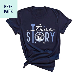 True Story Navy T-Shirt 9 pc Set #PACK-NAVY-TSTR